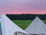 Rund und Pyramiedenzelt - Vielleicht zu gro&szlig; f&uuml;r die normale Campingausstattung